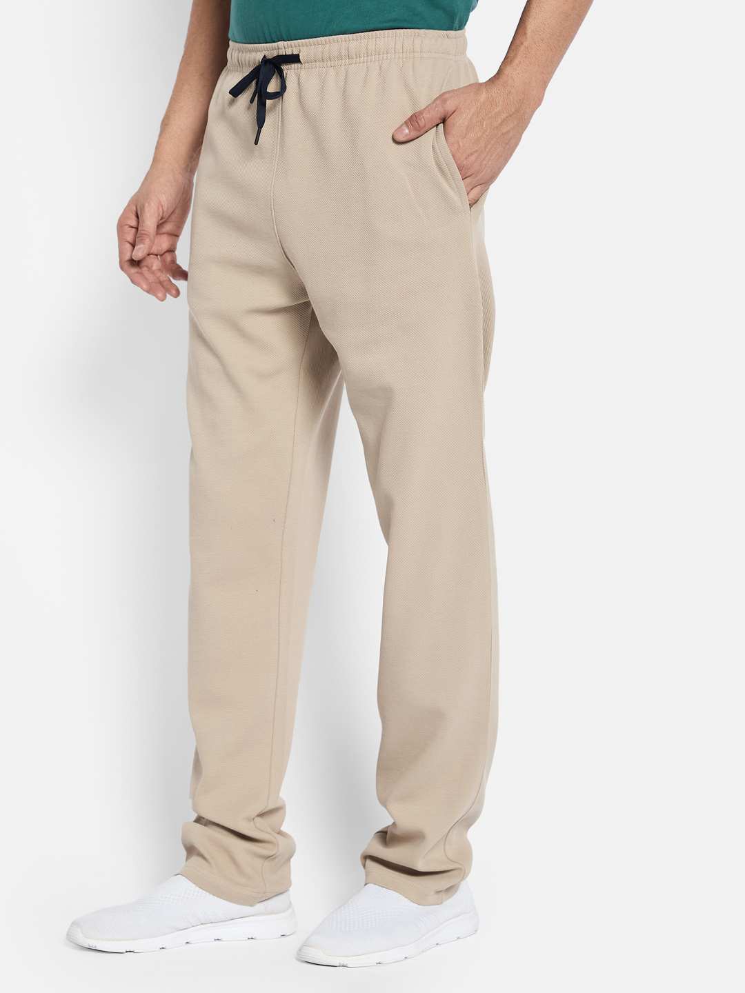 Octave Men Cotton Mid-Rise Regular Fit Track Pant