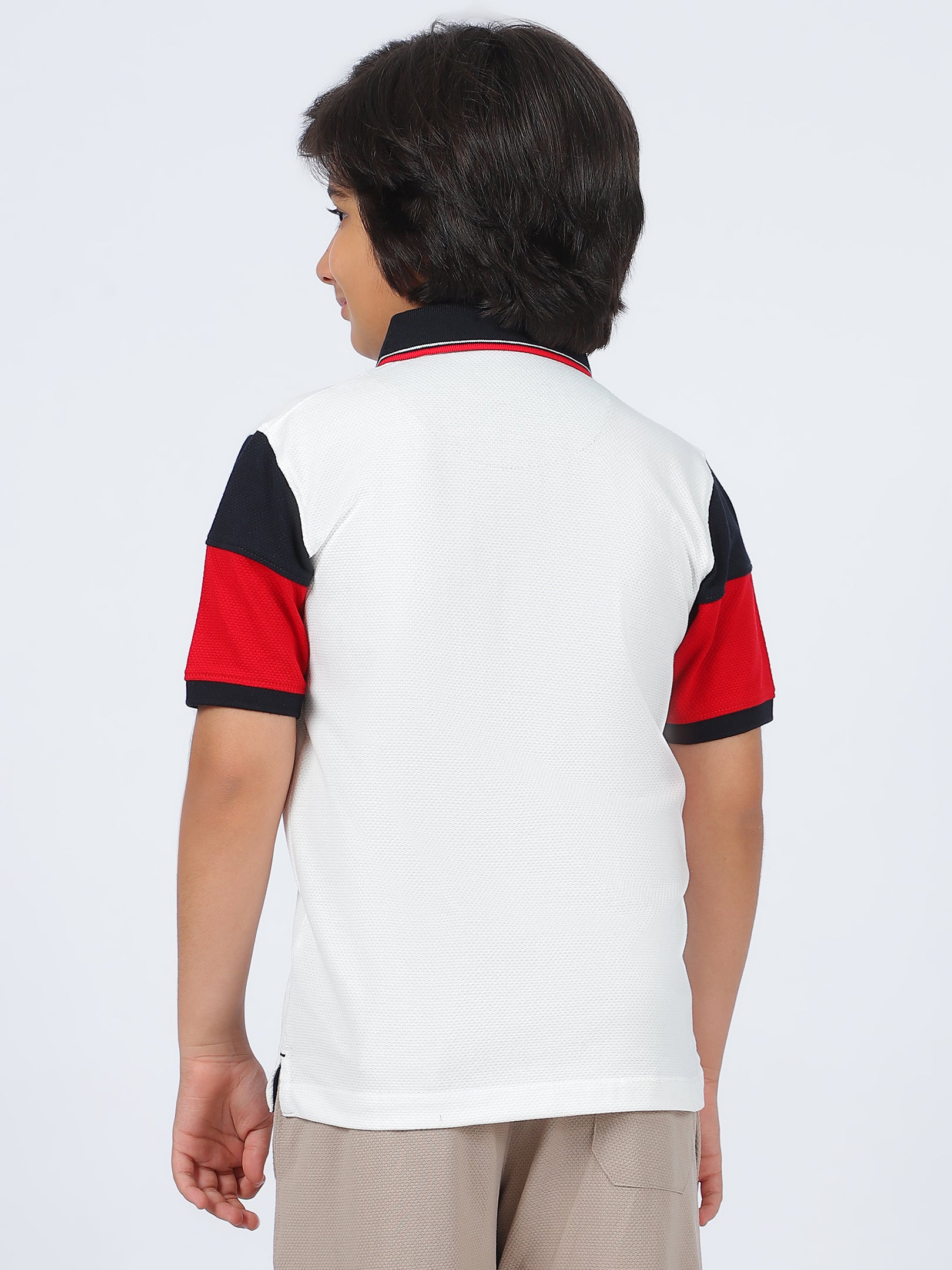 Octave Boys Polo Collar T-shirt