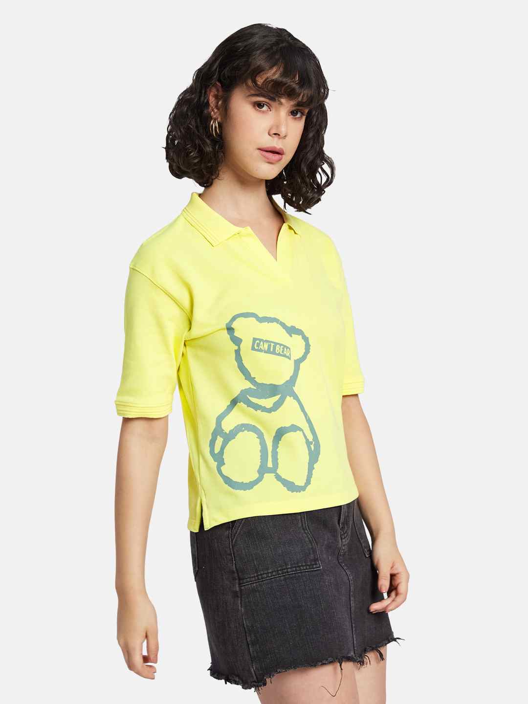 METTLE Women Printed T-shirt