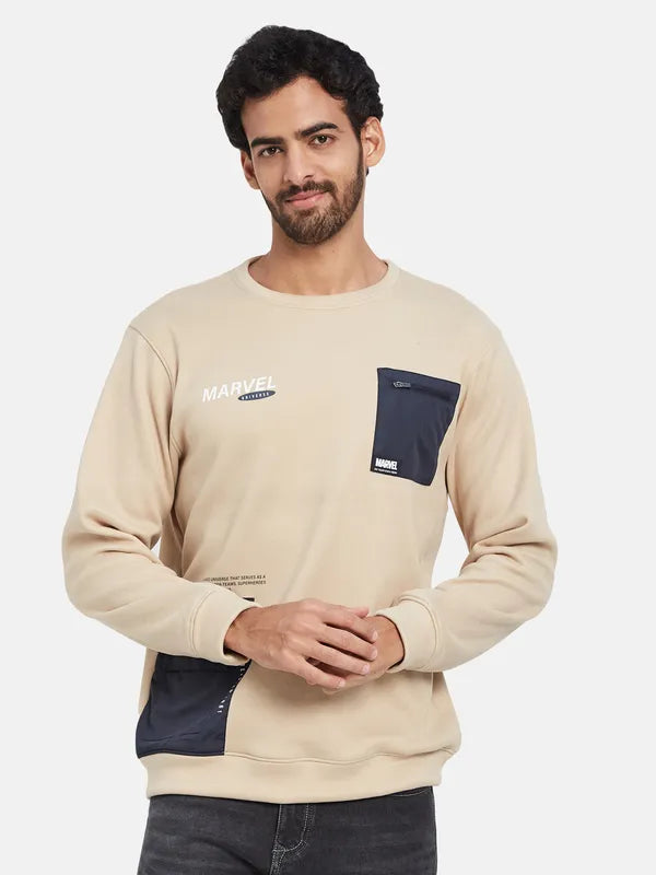 Octave Colourblocked Marvel Fleece Sweatshirt