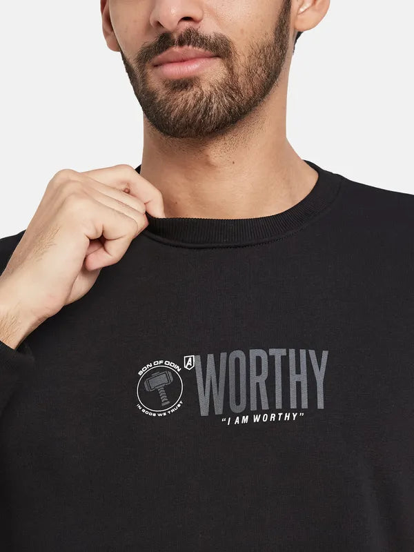 Octave Thor Printed Fleece Pullover