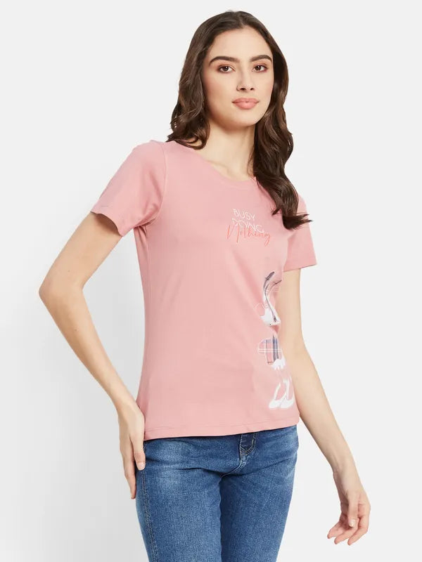 Disney  Minnie Print T-Shirt