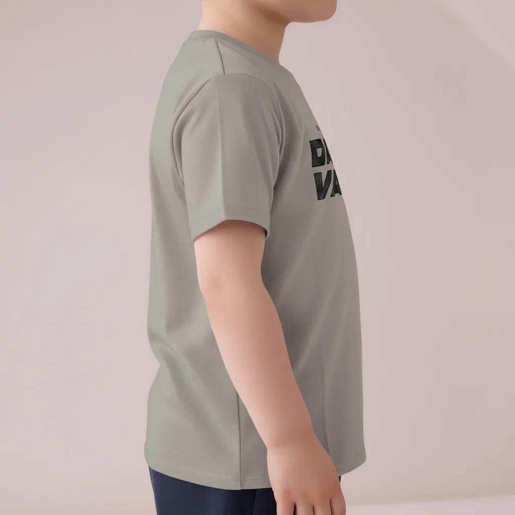 Octave Boys Printed Round Neck Short Sleeves T-shirt