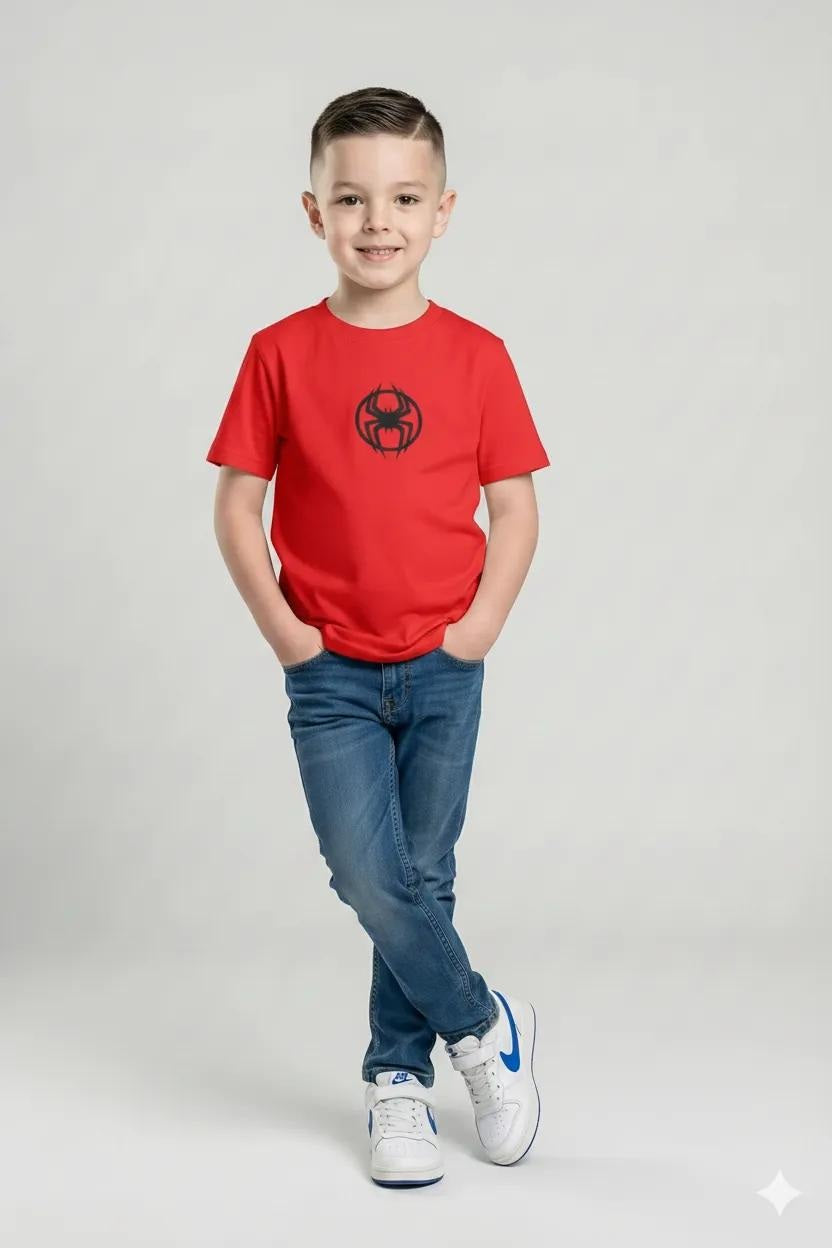 Boys Cotton Graphic Printed T-shirt