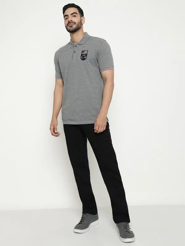 Regular Fit Badge Polo T-Shirt