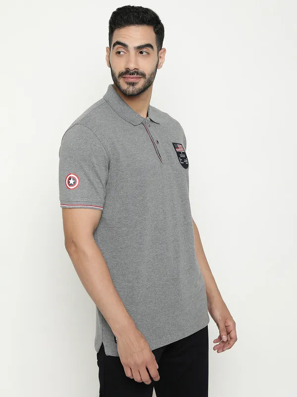 Regular Fit Badge Polo T-Shirt