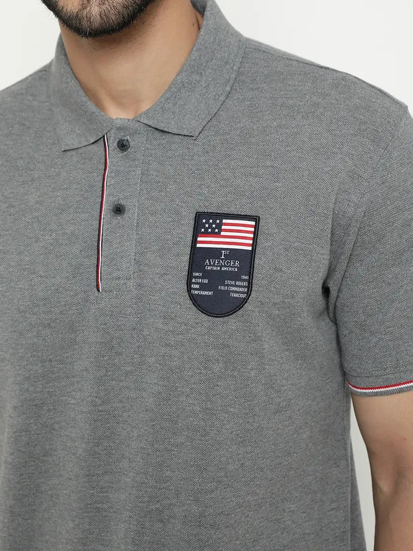 Regular Fit Badge Polo T-Shirt