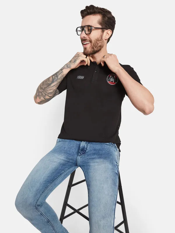 Octave Star Wars Polo Collar Cotton T-Shirt