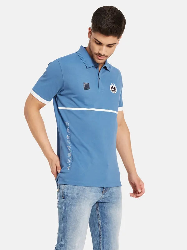 Marvel-Avergers Print Polo T-Shirt