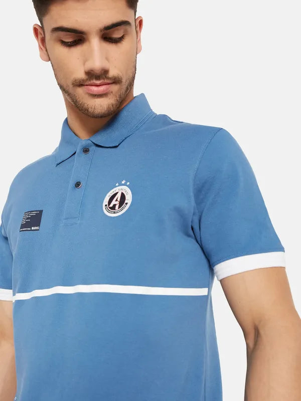 Marvel-Avergers Print Polo T-Shirt