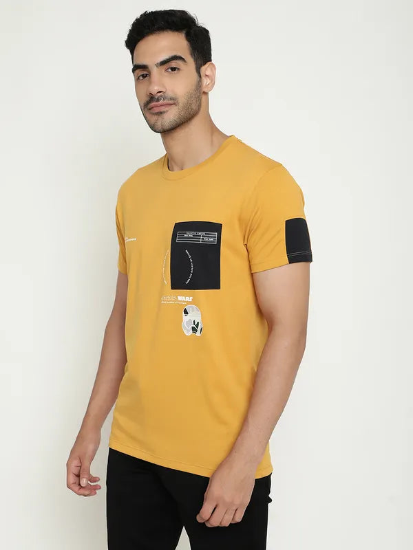 Octave Star Wars Printed Cotton T-Shirt