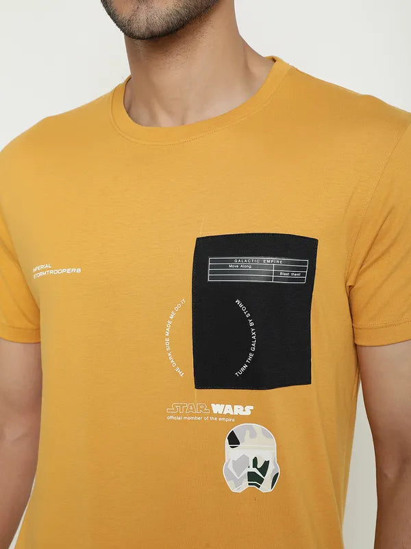 Octave Star Wars Printed Cotton T-Shirt