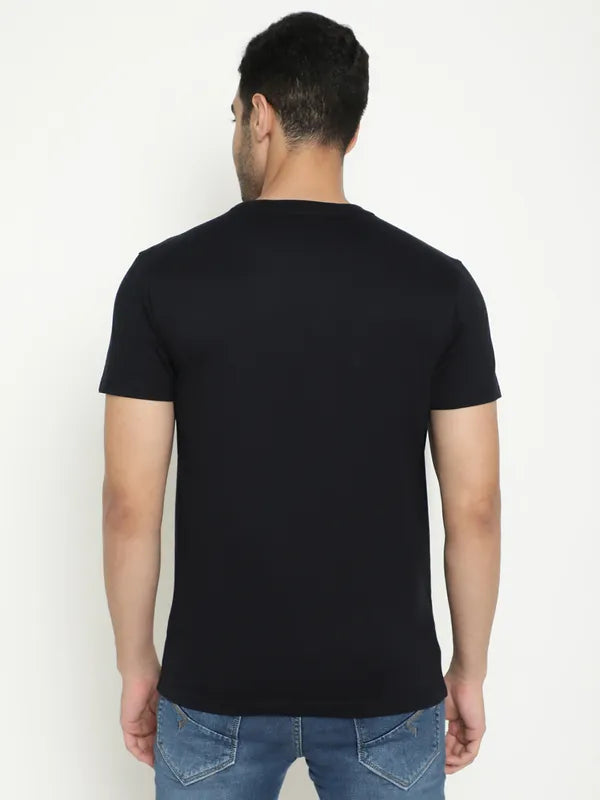 Octave Spider Man Printed Round Neck Cotton T-Shirt