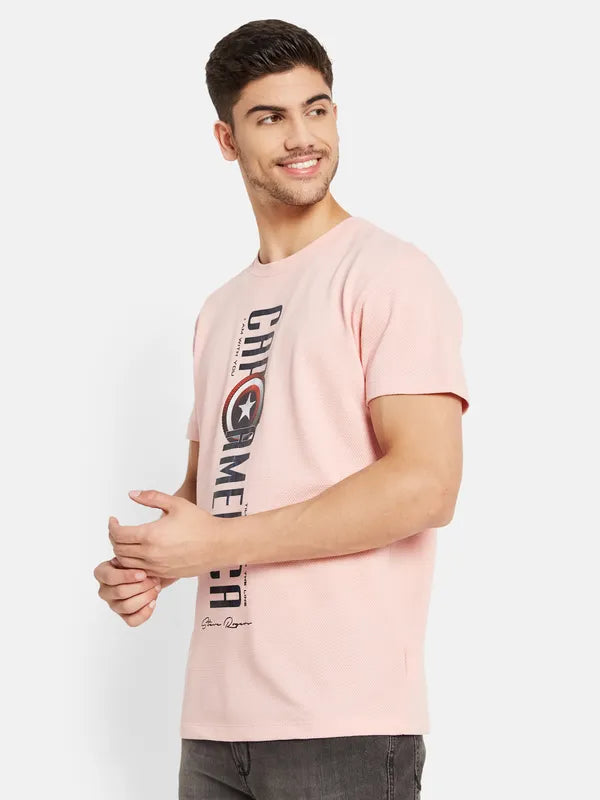 Marvel Captain America Typographic Print T-Shirt