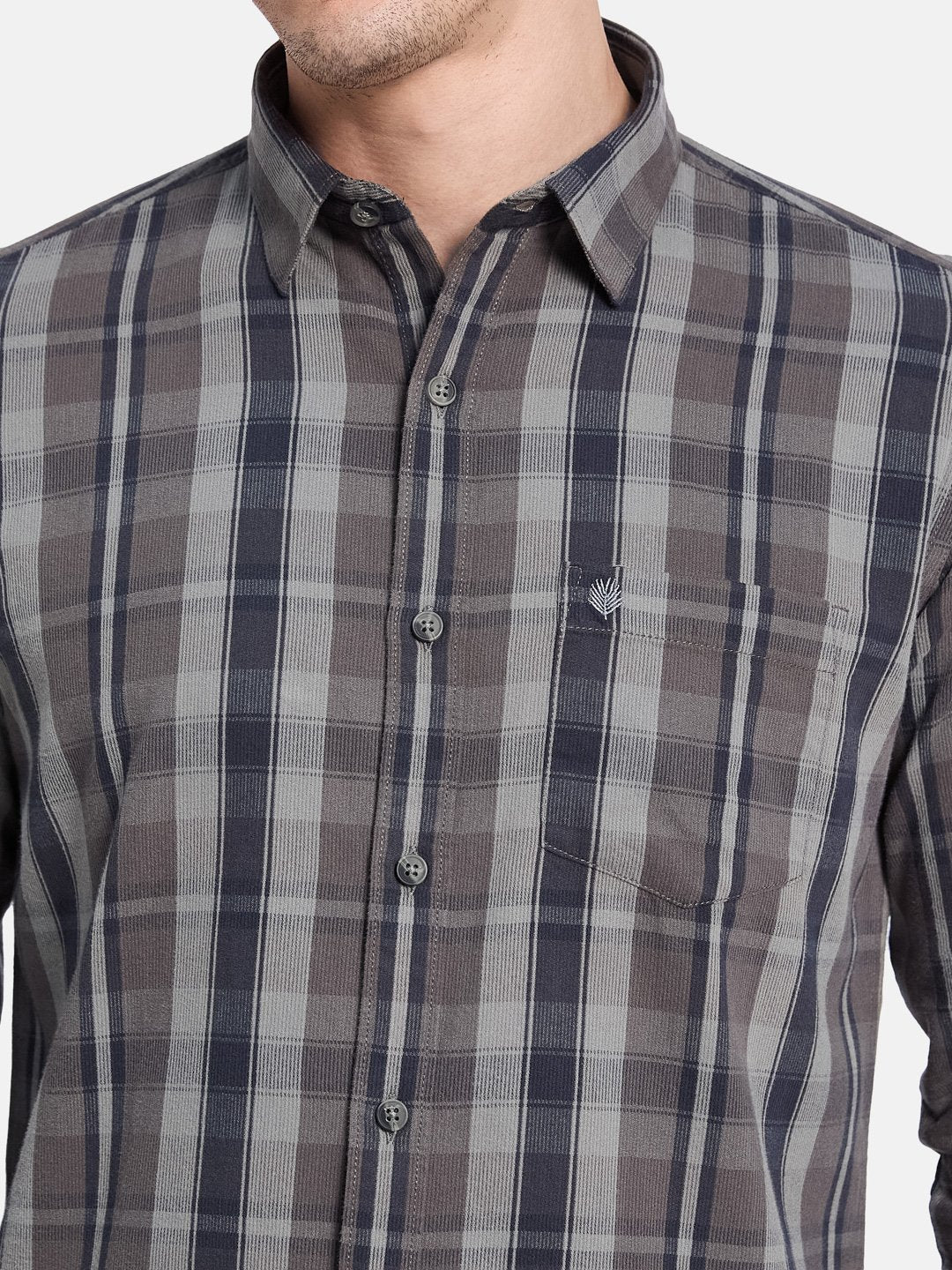 METTLE Men Multi Stripes Opaque Striped Casual Shirt