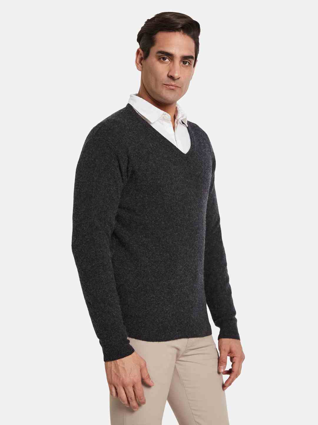 METTLE Men Woollen Pullover