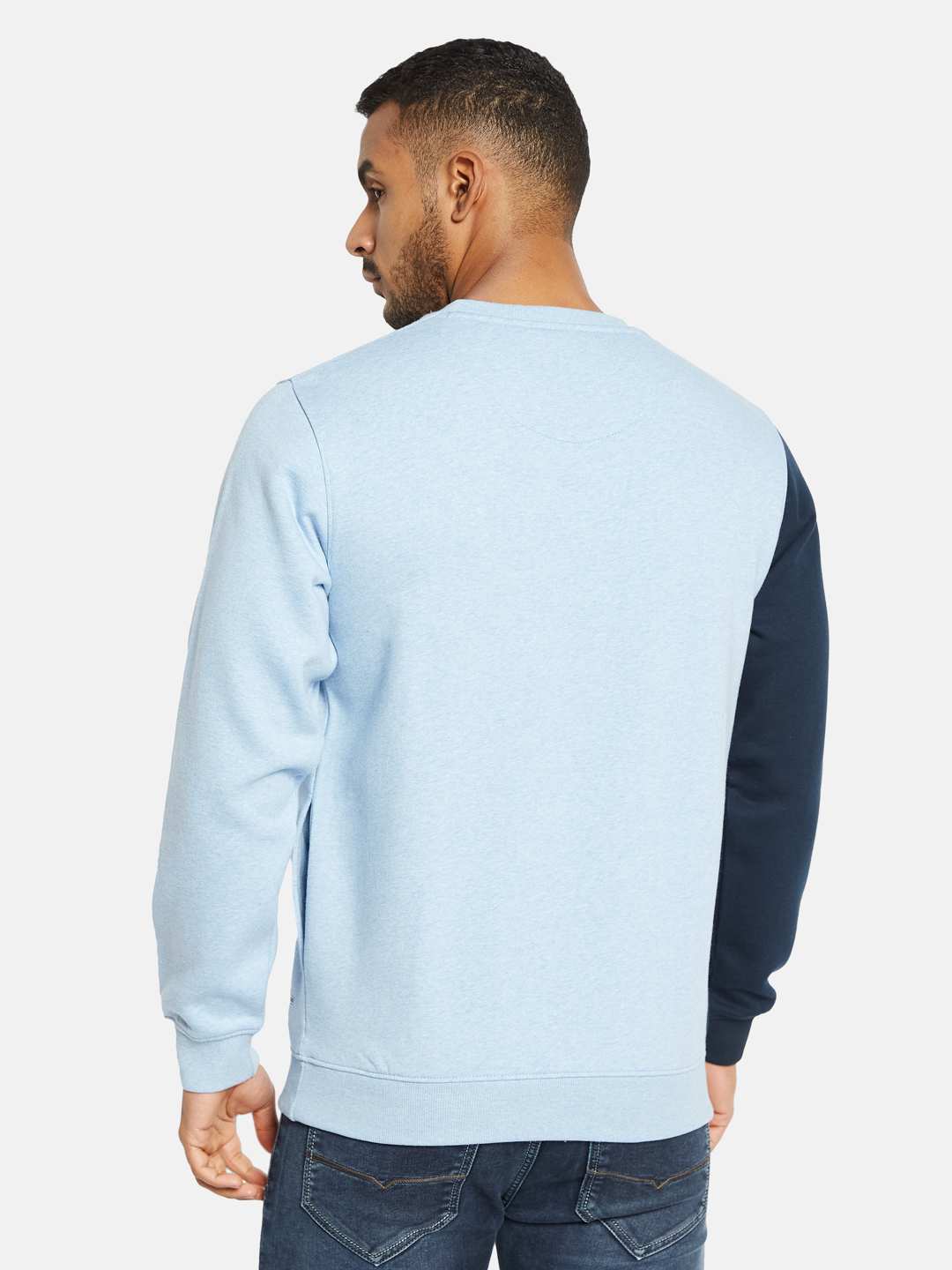 Octave Men Colourblocked Sweatshirt