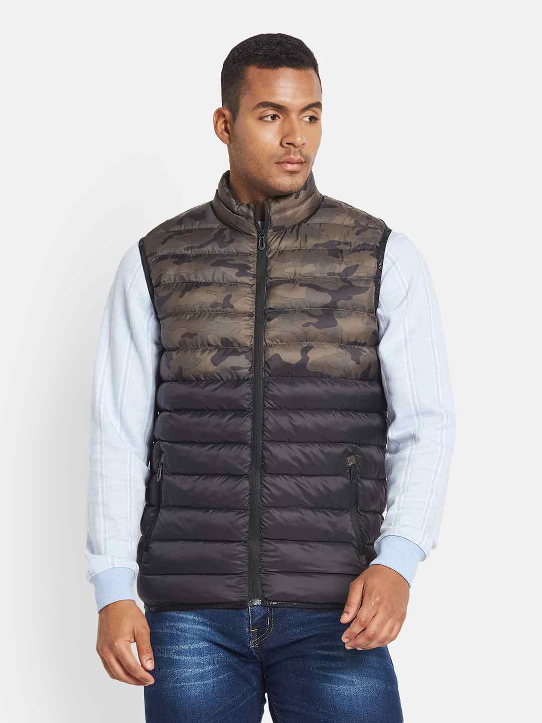 METTLE Men Camouflage Jacket