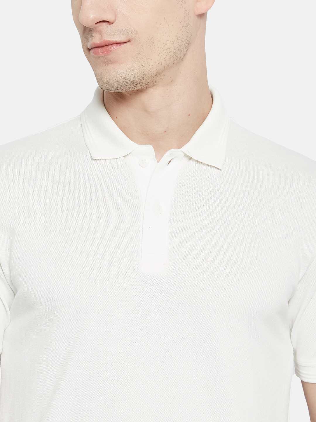 Octave Men Polo Collar T-shirt