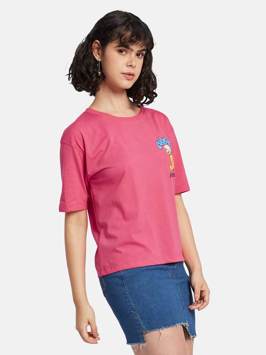 METTLE Women Printed T-shirt