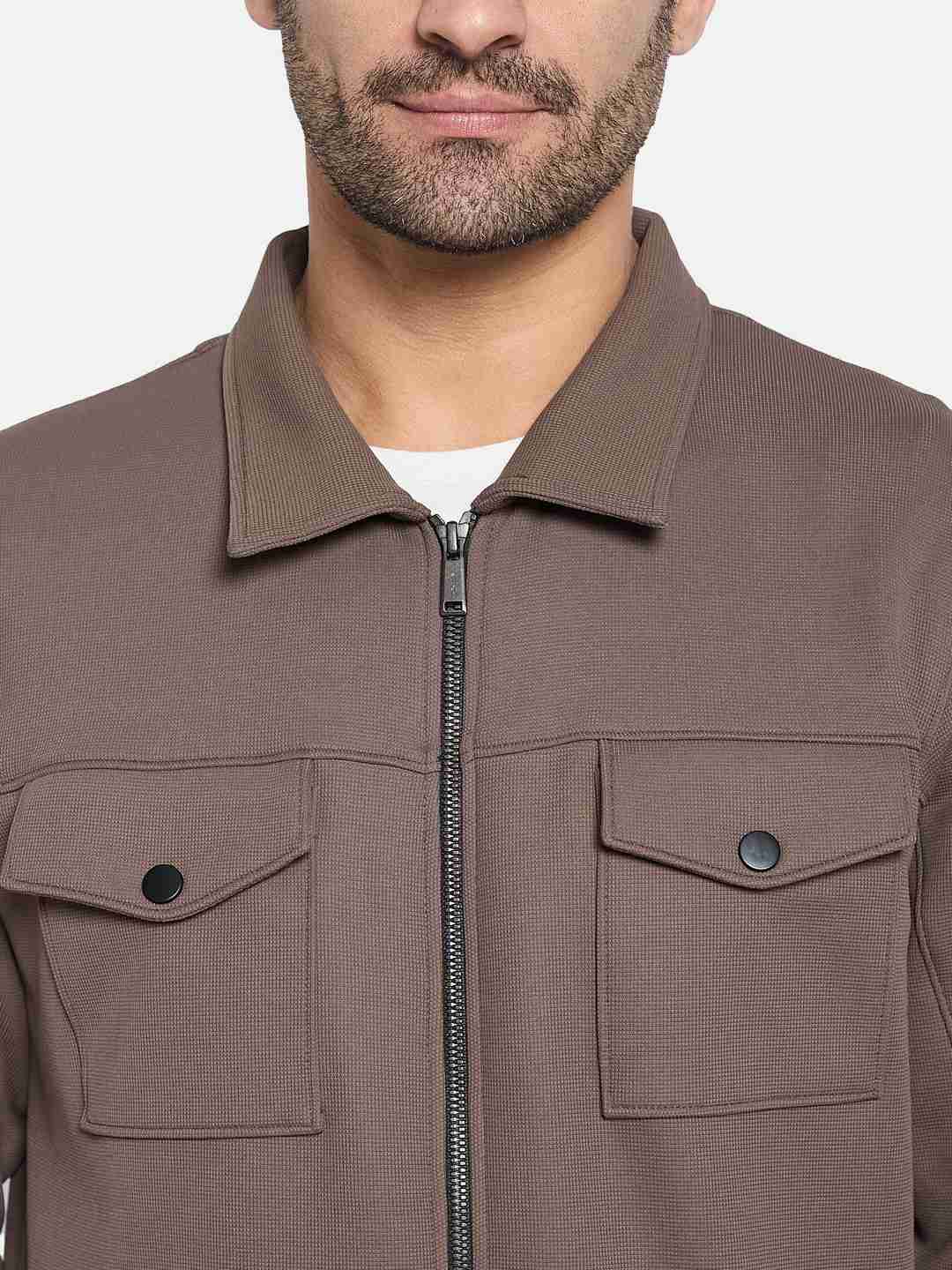 Octave Men Front-Open Sweatshirt