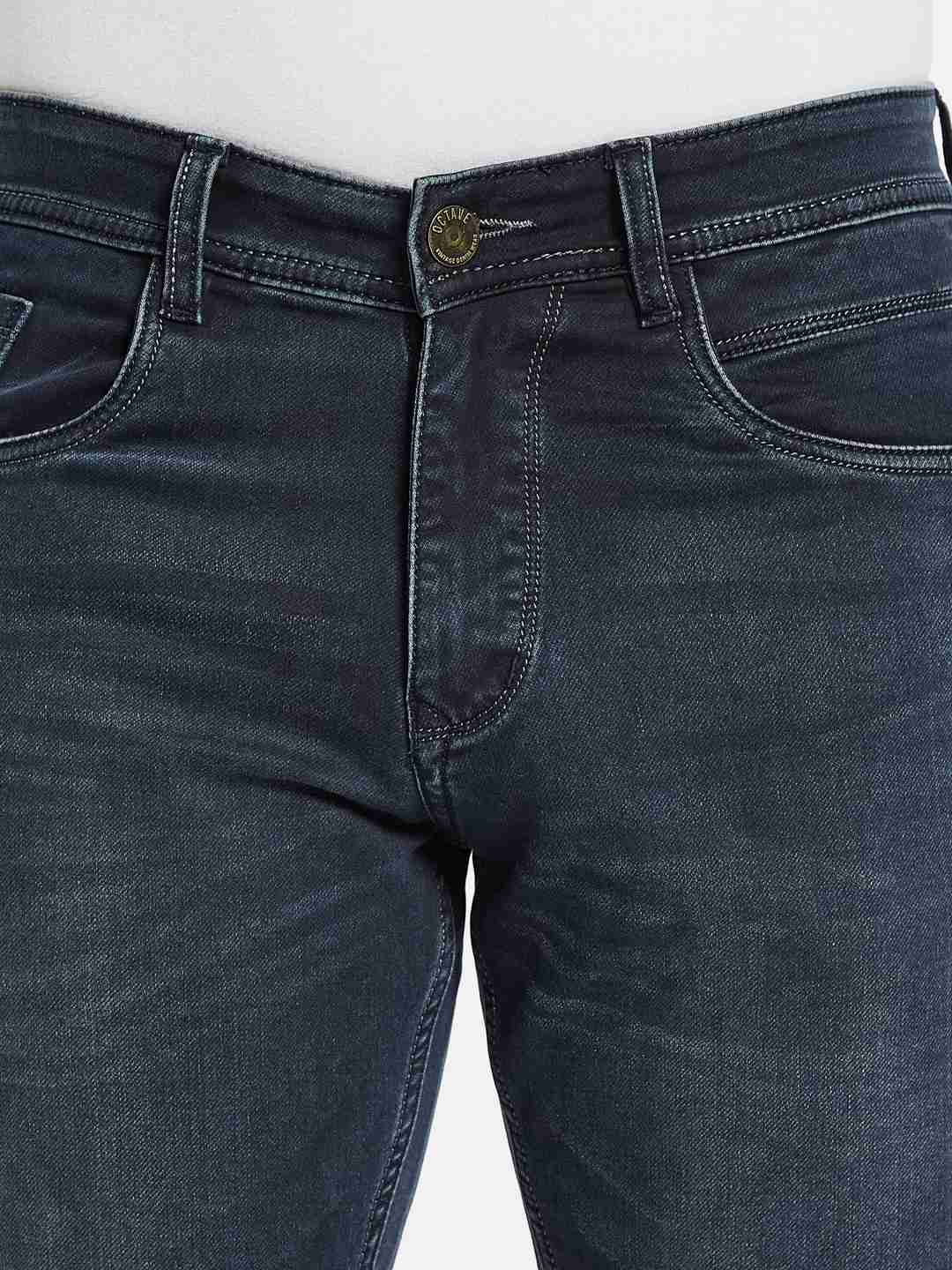 Octave Men Straight Fit Stretchable Jeans