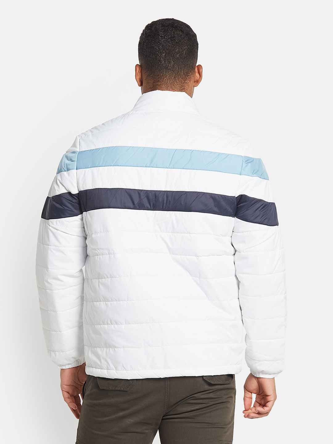 METTLE Men Colourblocked Jacket