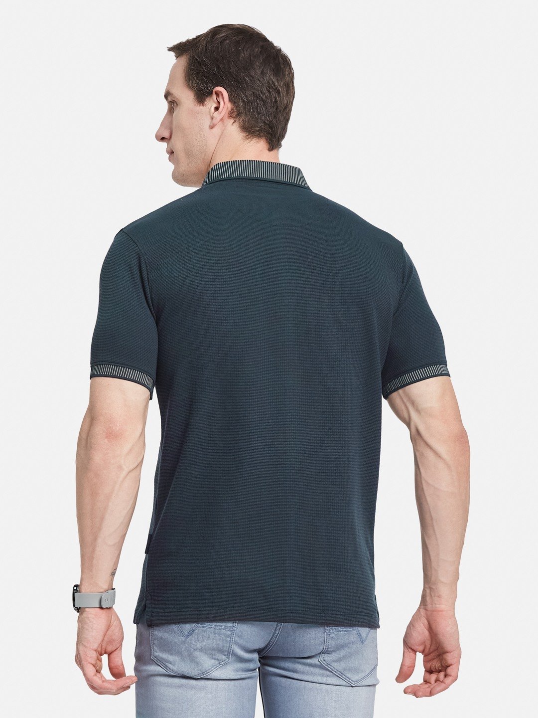 Octave Men Polo Collar T-shirt