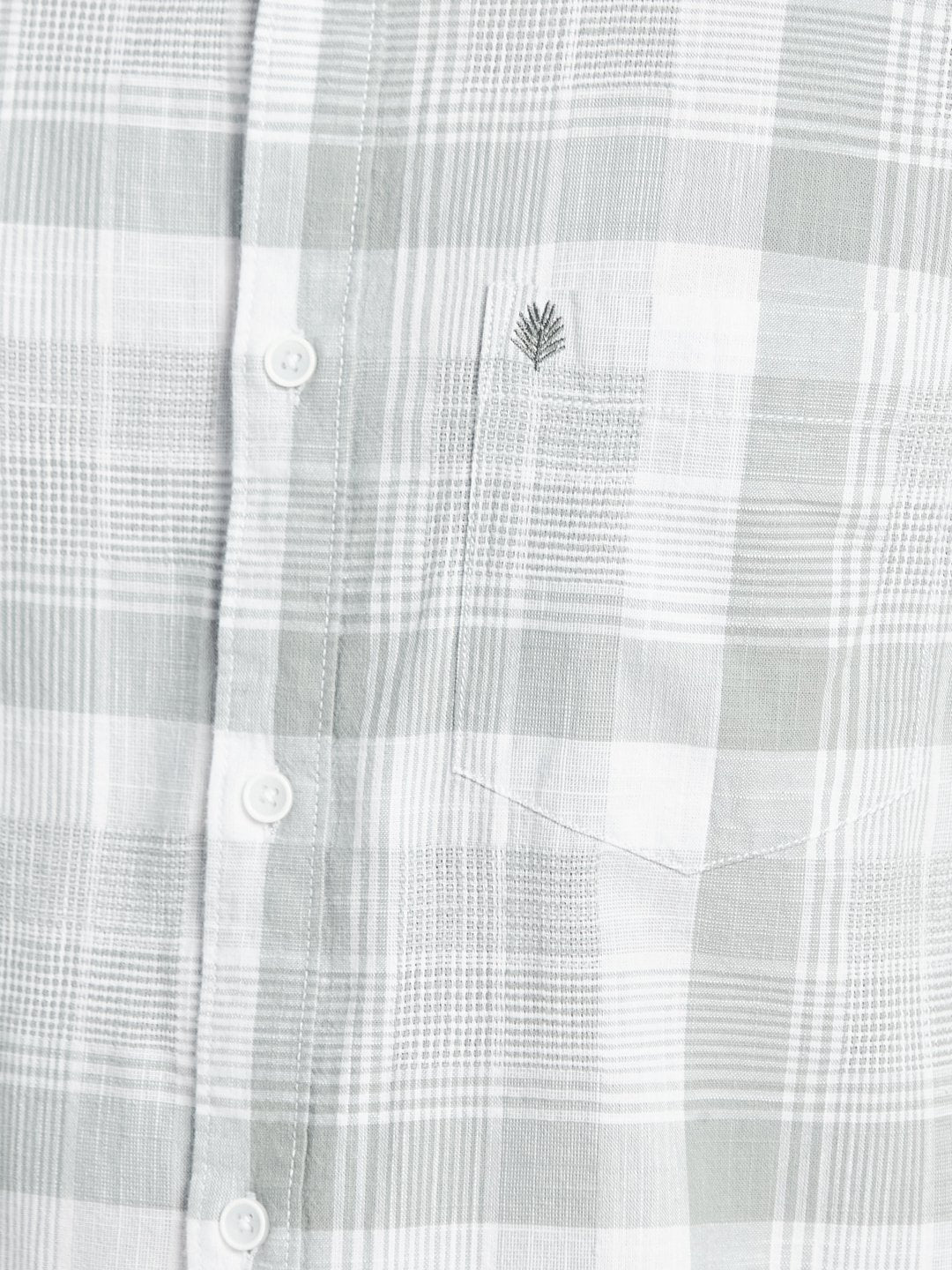 METTLE Men Tartan Checked Spread Collar Cotton Casual Shirt