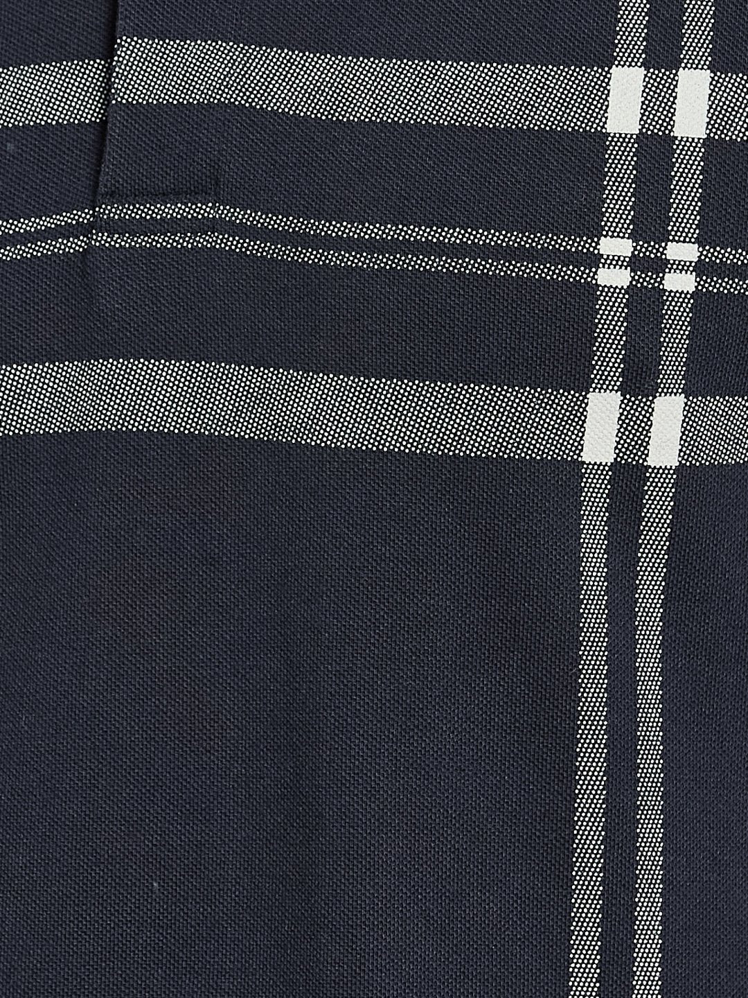 Octave Men Striped Polo Collar T-shirt