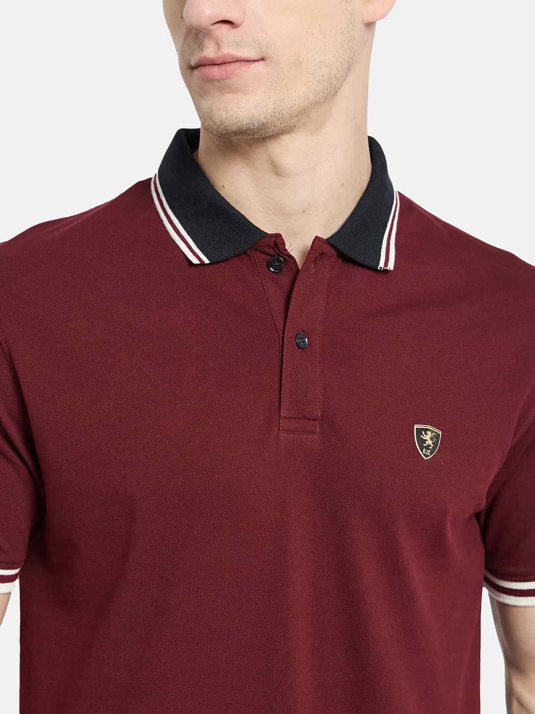 Octave Men Polo Collar T-shirt