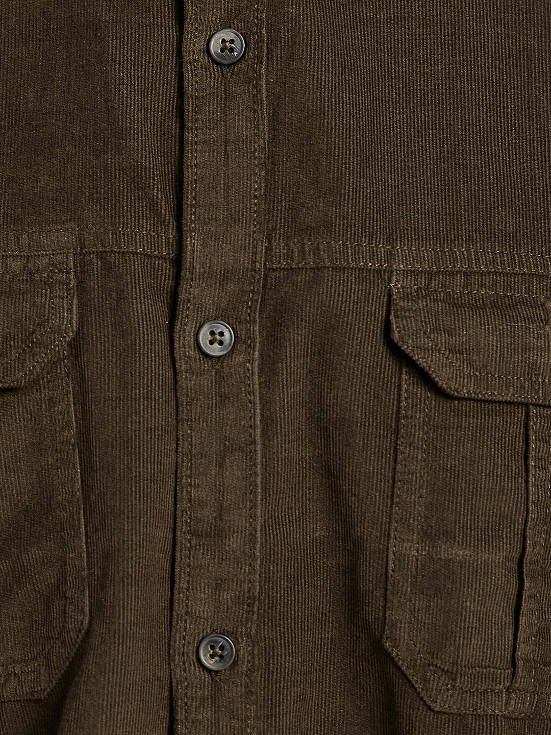 Mettle Spread Collar Long Sleeves Casual Cotton Shirt