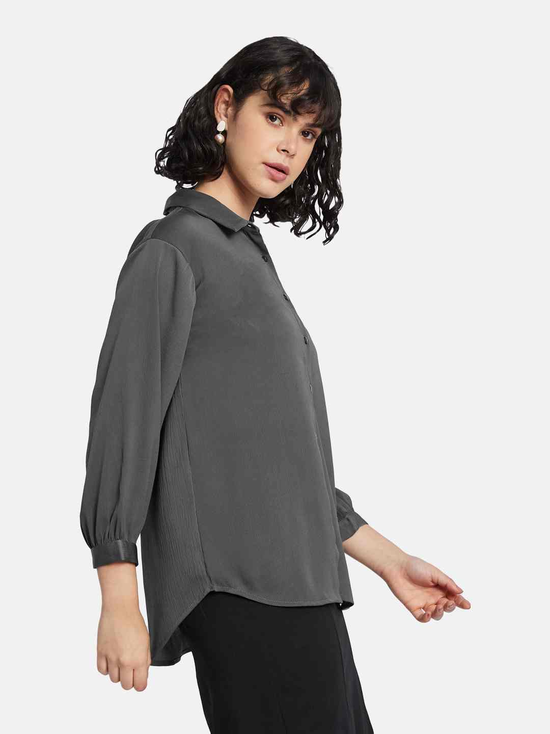 METTLE Women Opaque Casual Shirt