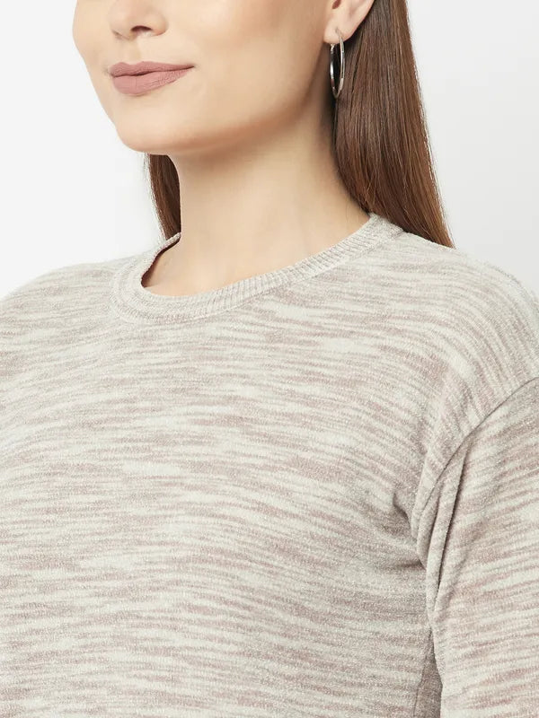 Women Grey Grindle Sweaters