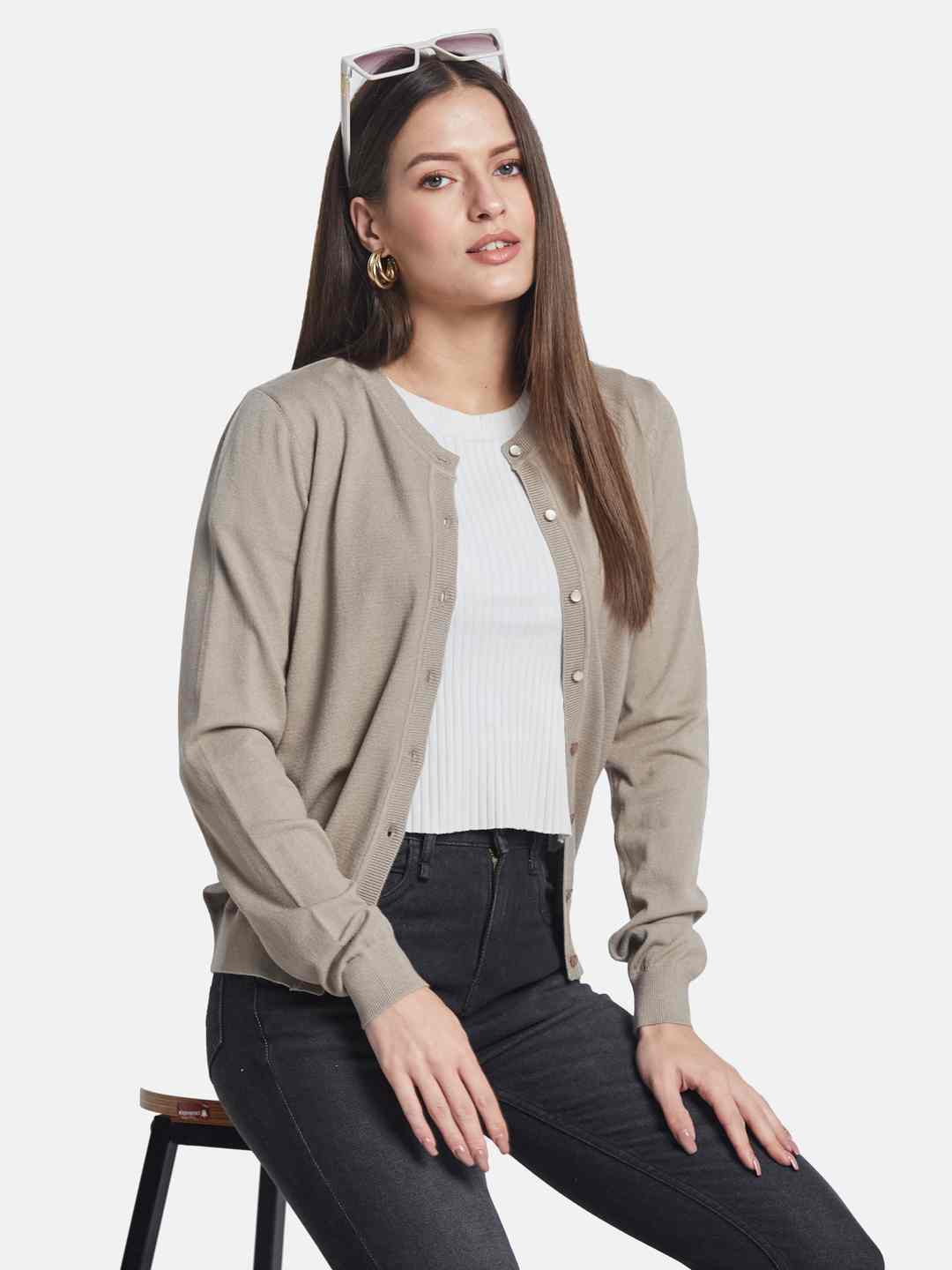 METTLE Women Cardigan