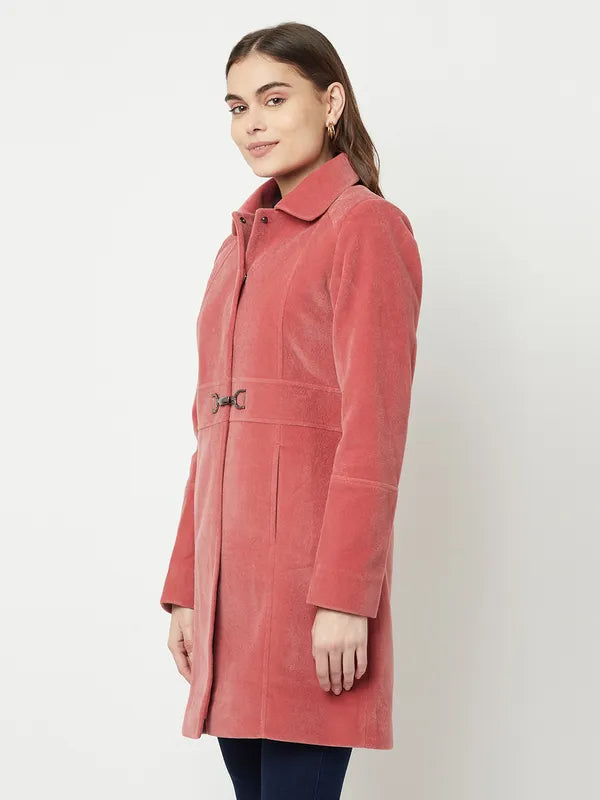 Women Blush Coat