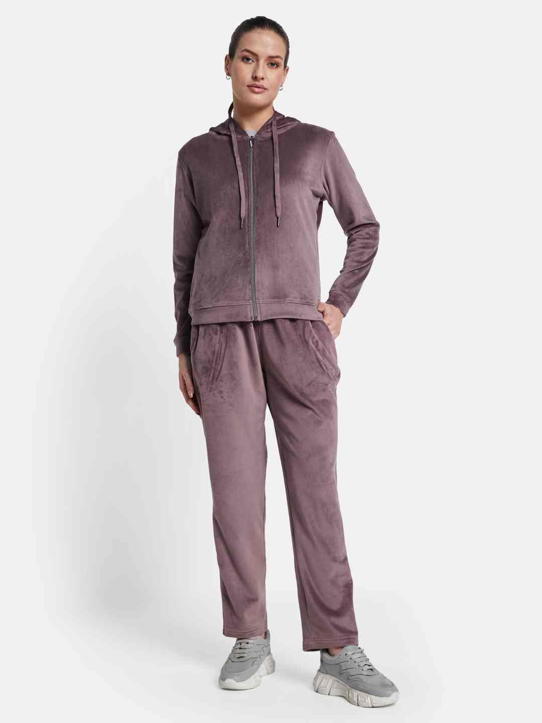 Mettle Women Solid track Suits