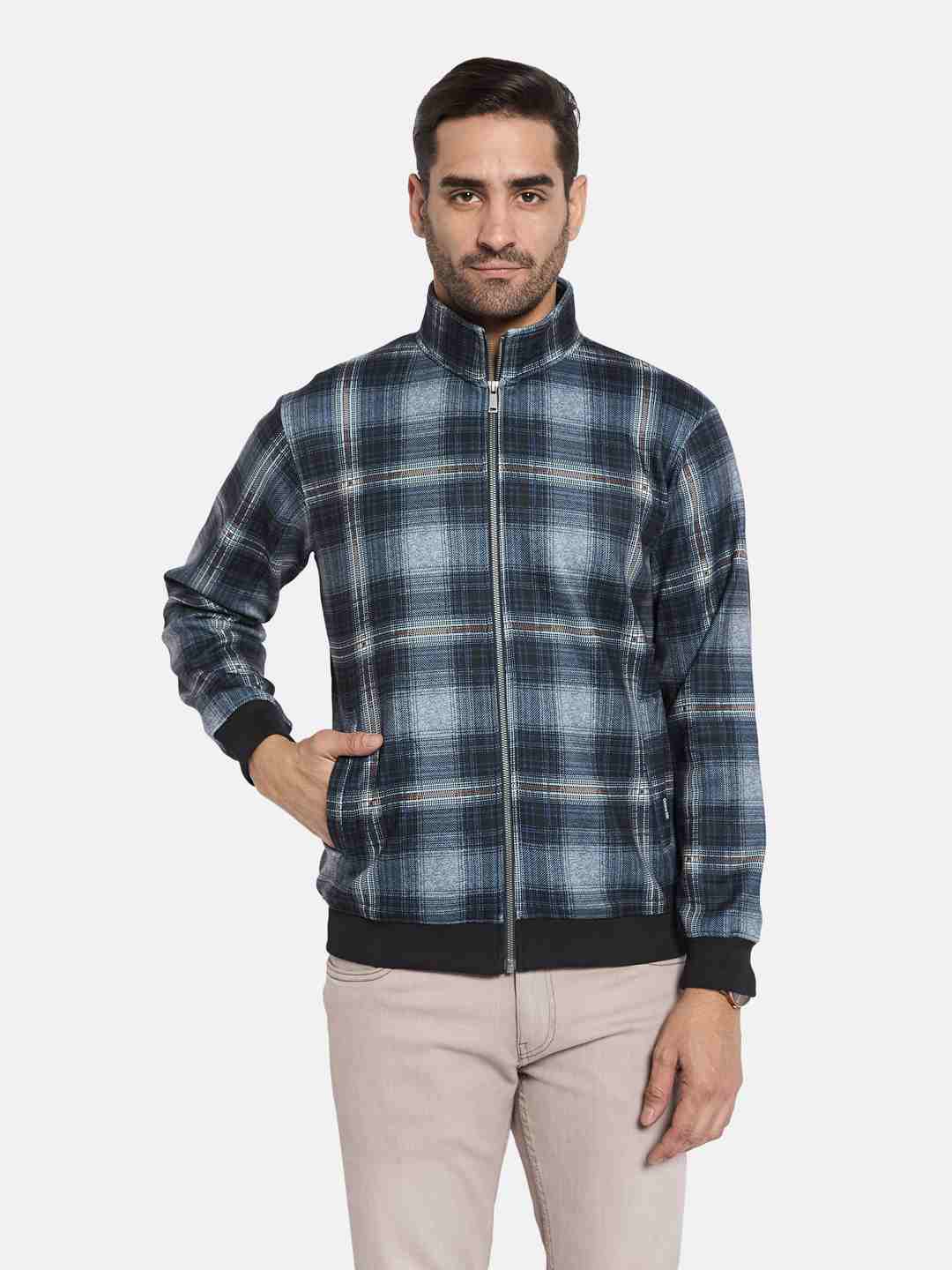 Octave Men Colourblocked Sweatshirt