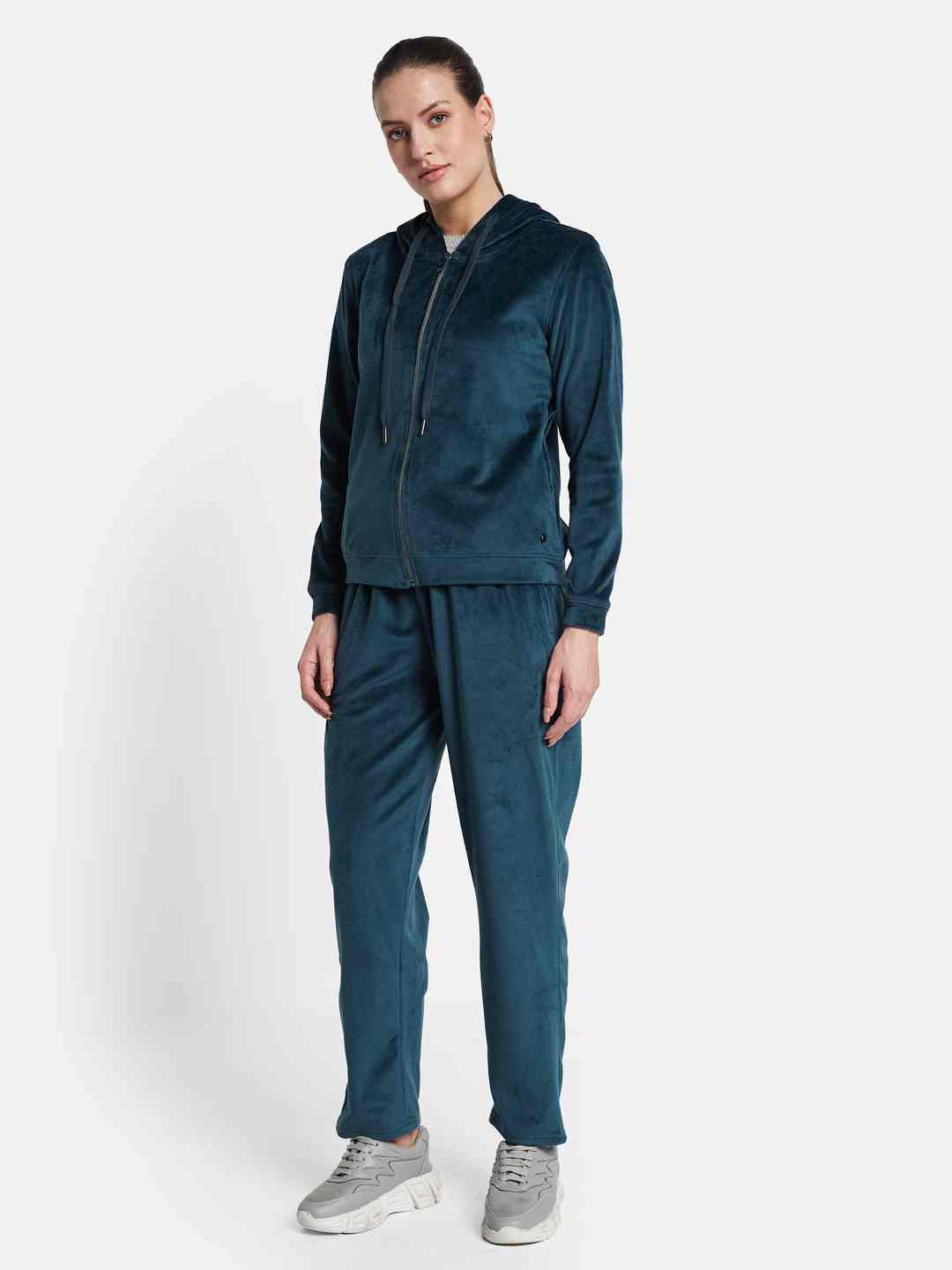 Mettle Women Solid track Suits