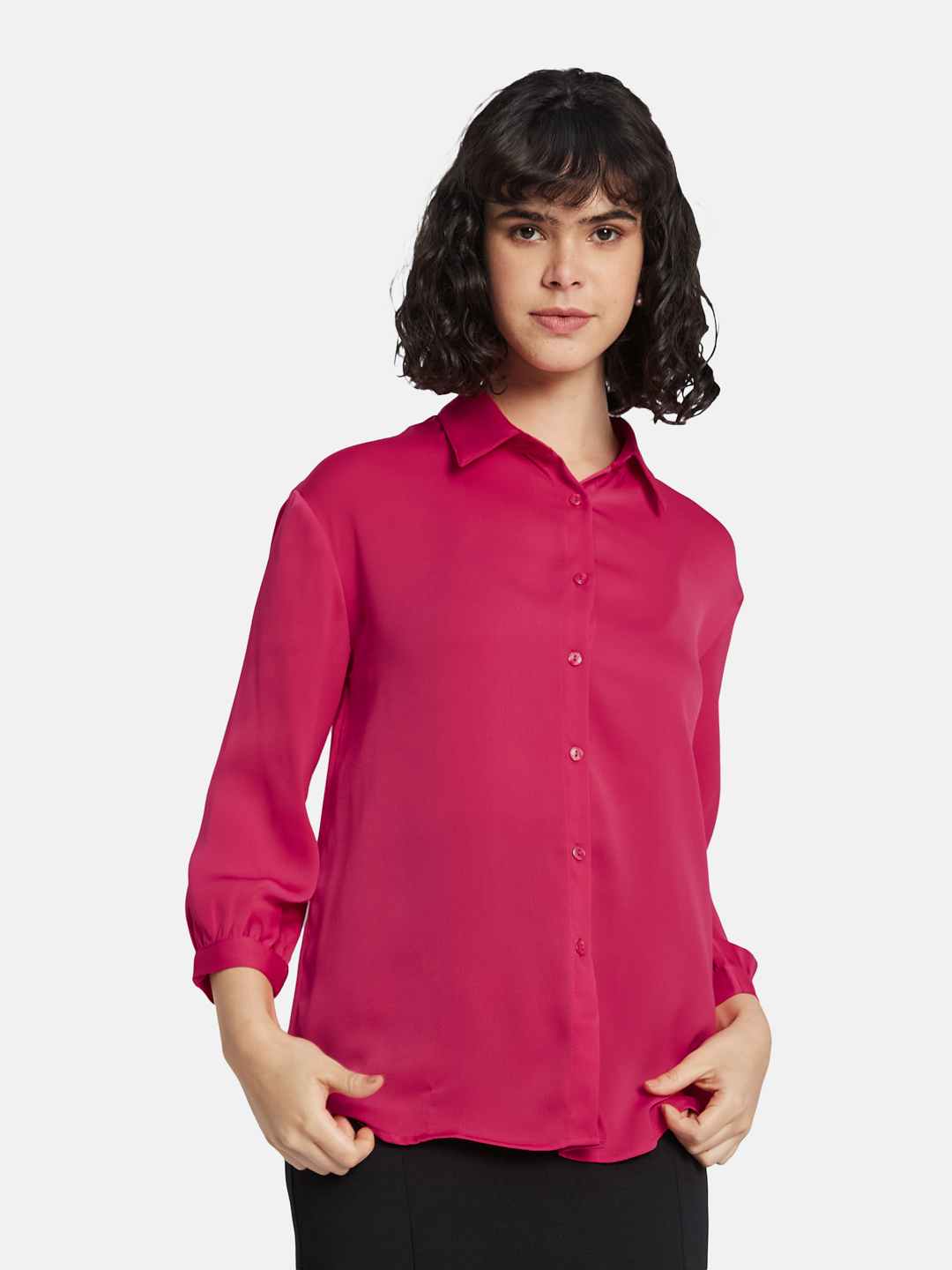 METTLE Women Opaque Casual Shirt