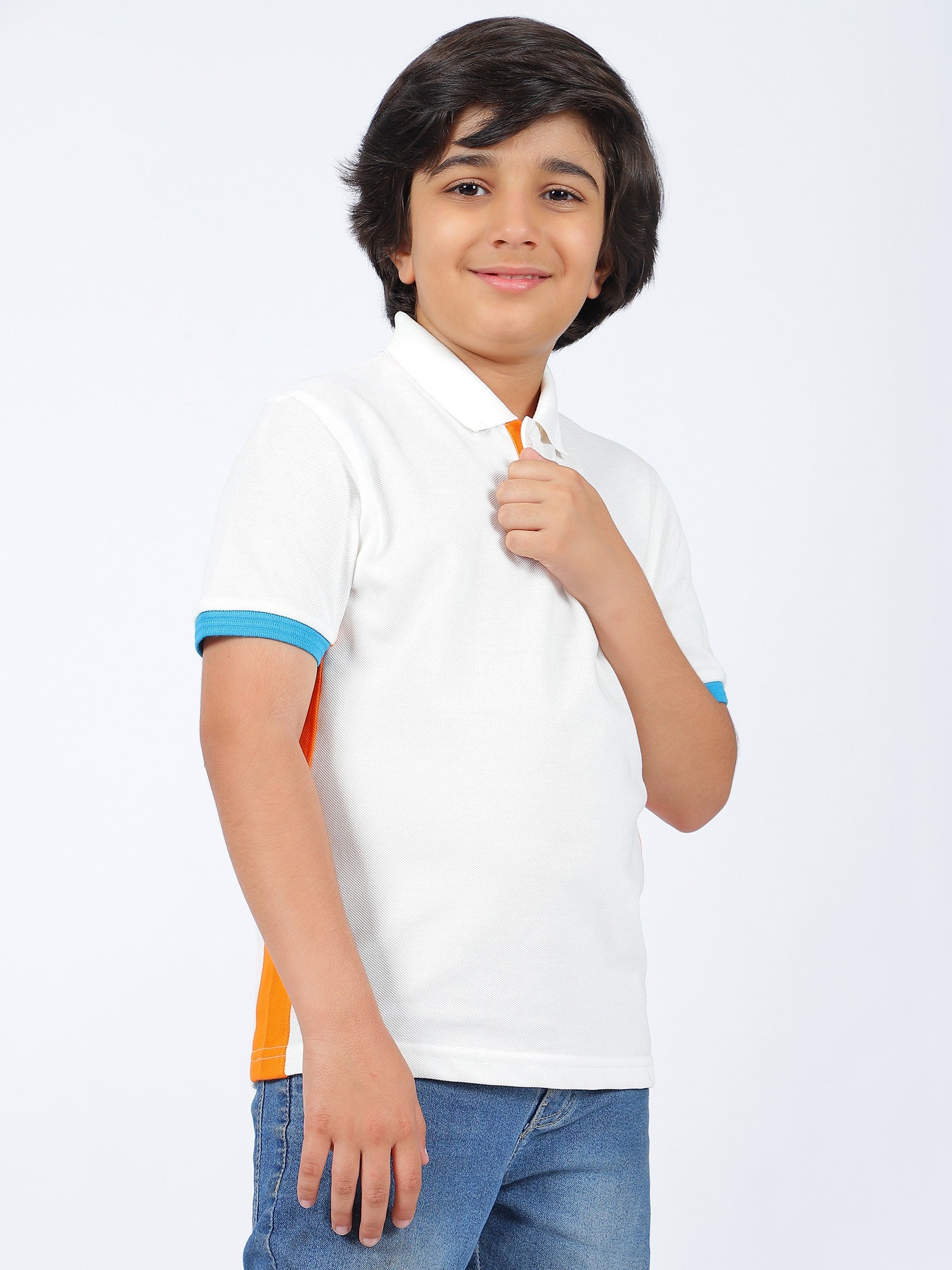 Octave Boys Polo Collar T-shirt