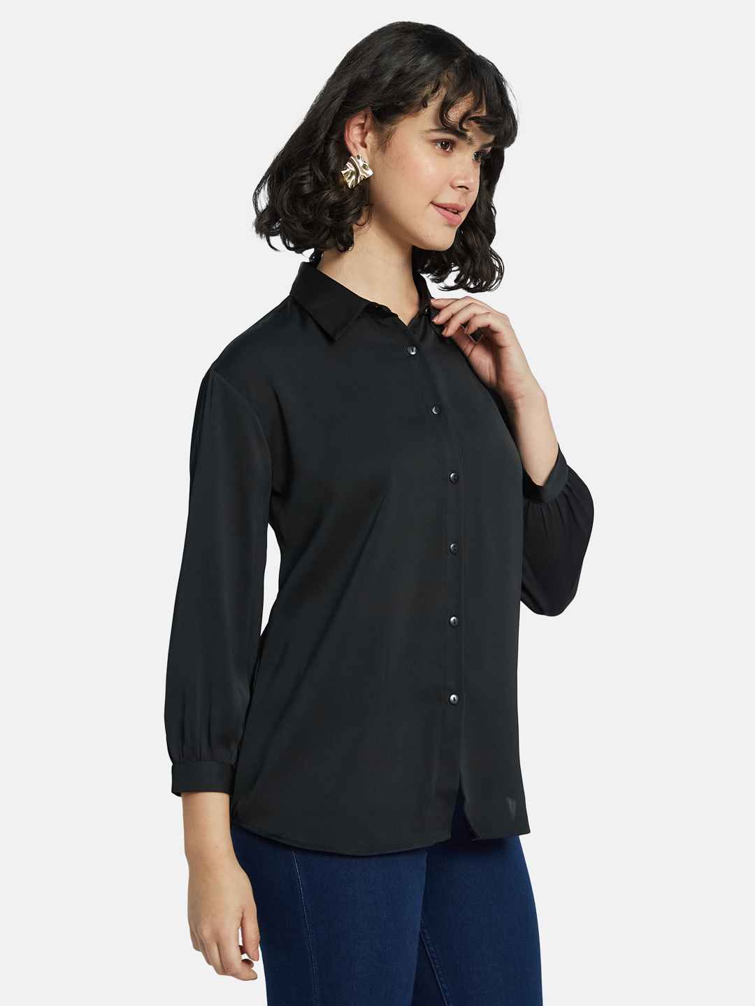 METTLE Women Opaque Casual Shirt