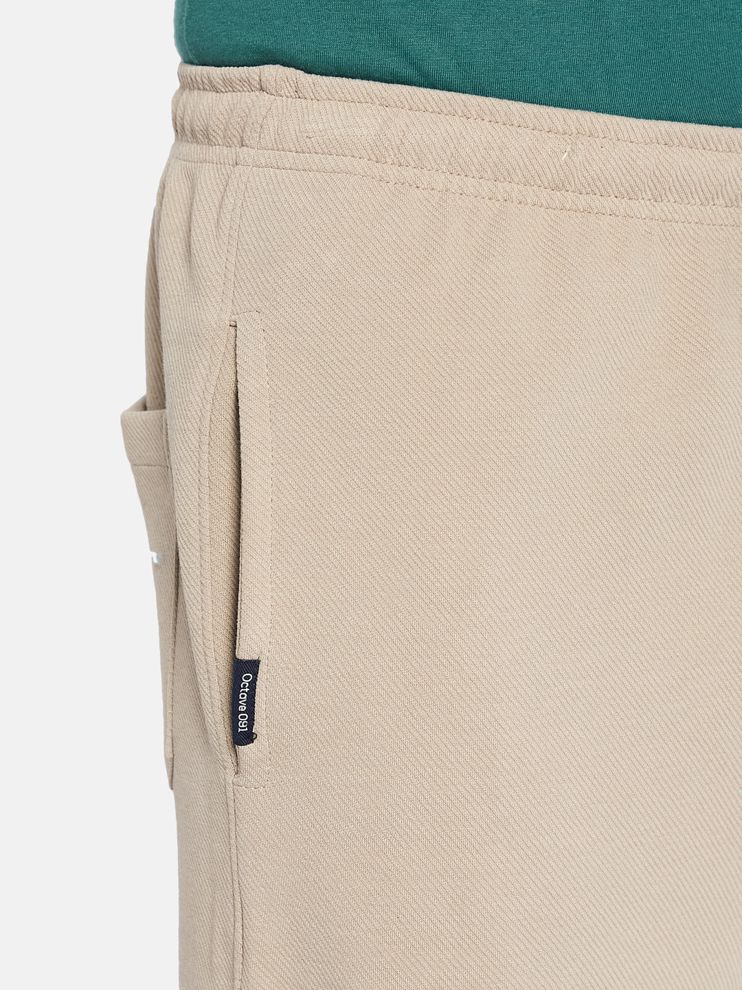 Octave Men Cotton Mid-Rise Regular Fit Track Pant