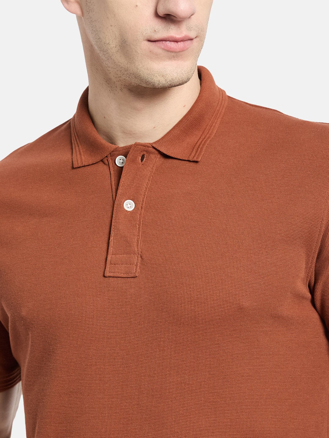 Octave Men Polo Collar T-shirt