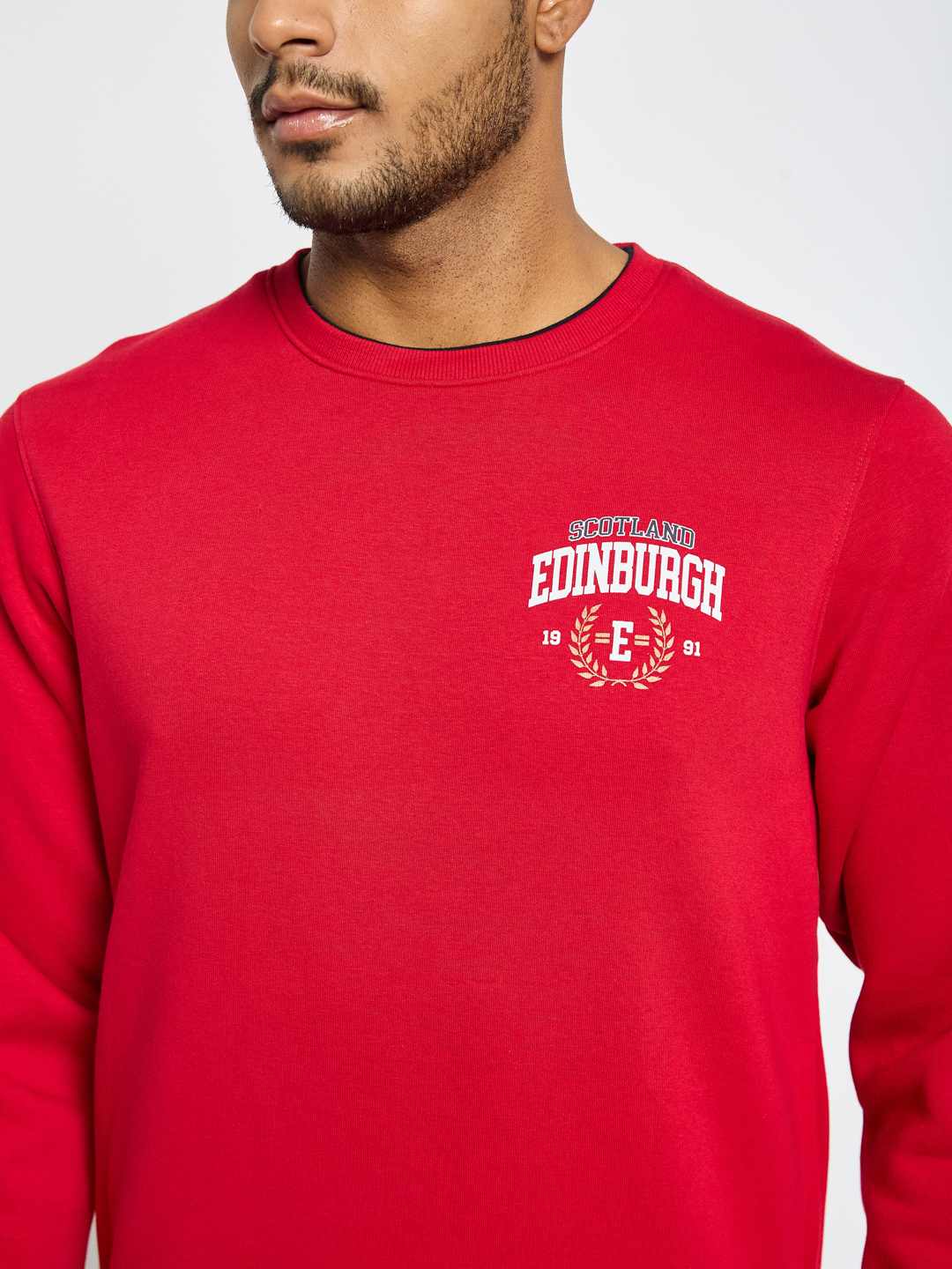 Octave Men Printed Sweatshirt