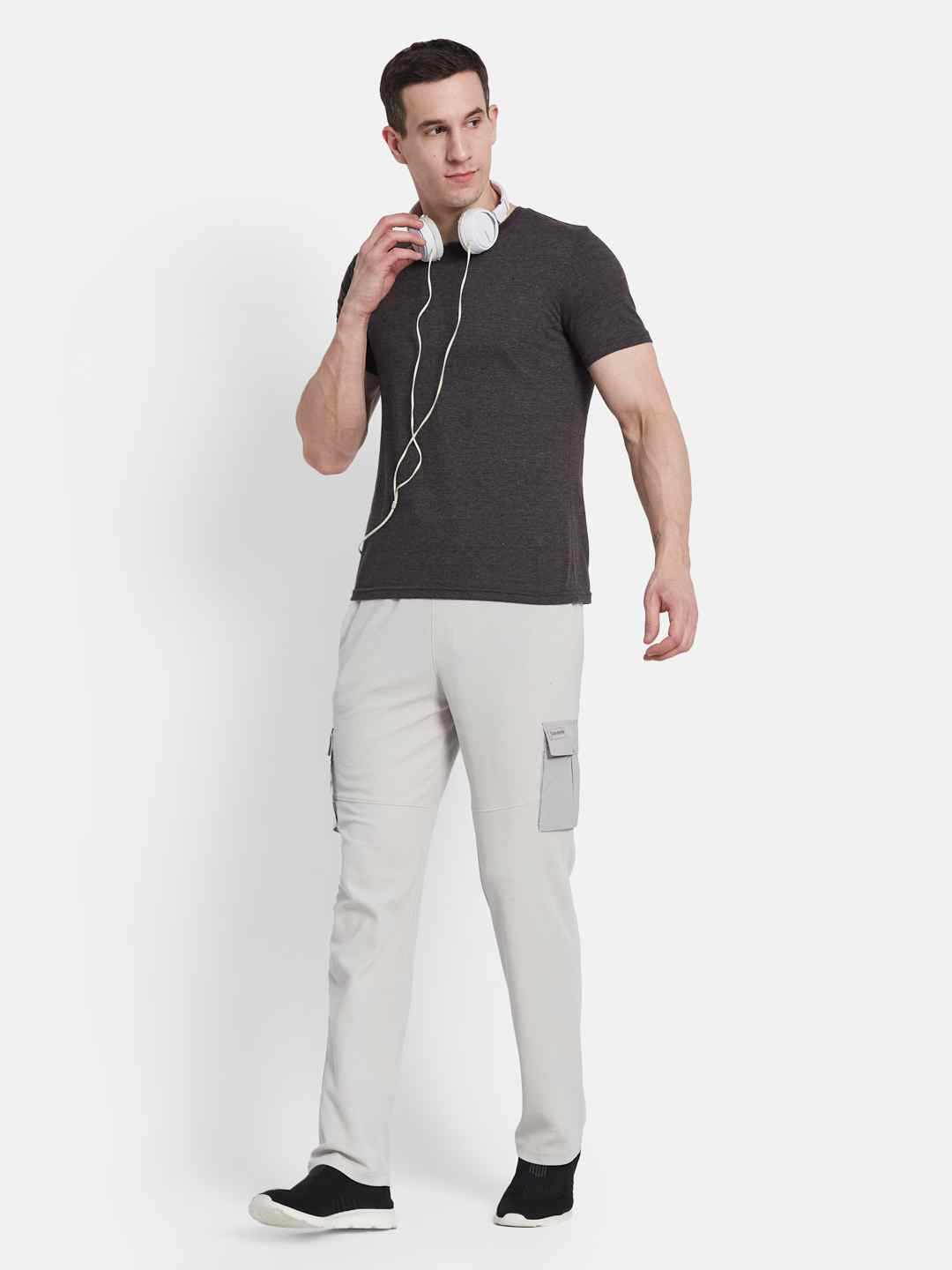 Octave Men Cotton Cargo Track Pant