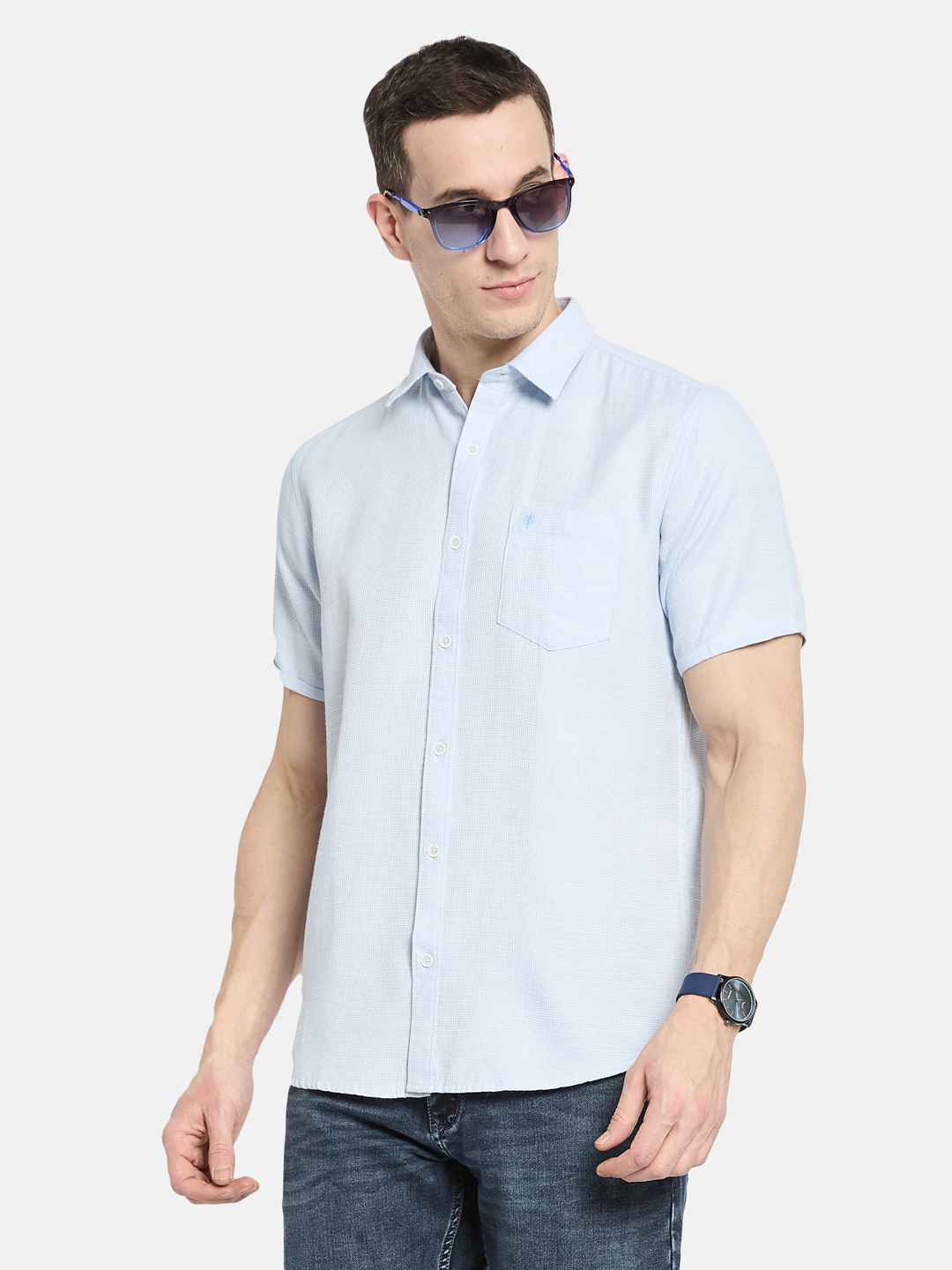 METTLE Men Opaque Casual Shirt