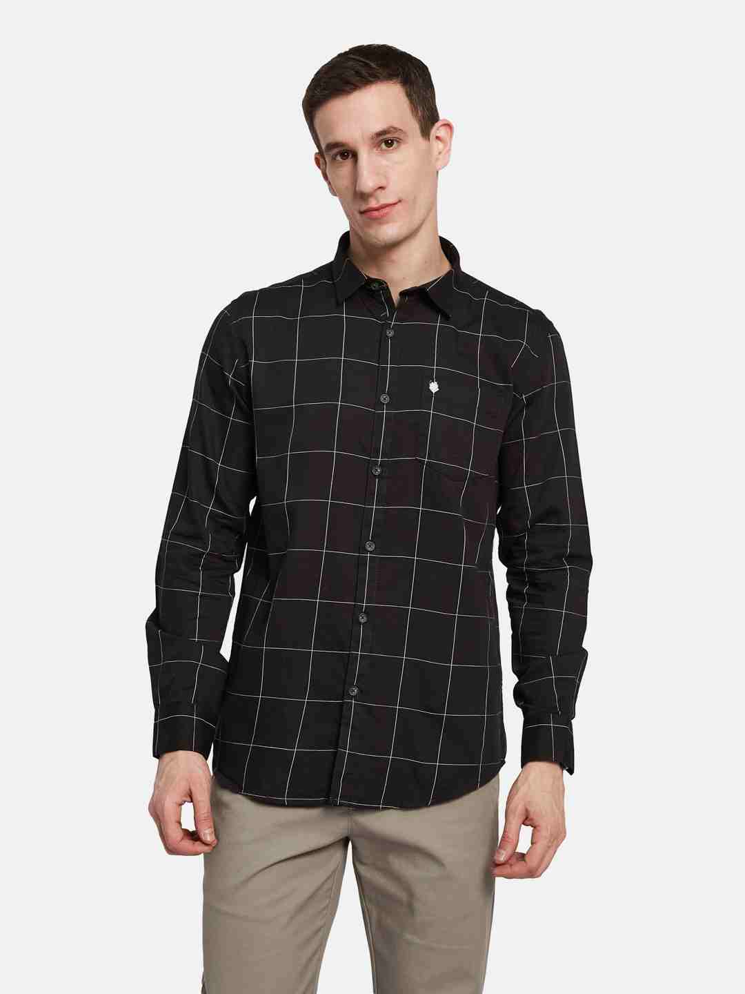 METTLE Men Opaque Casual Shirt