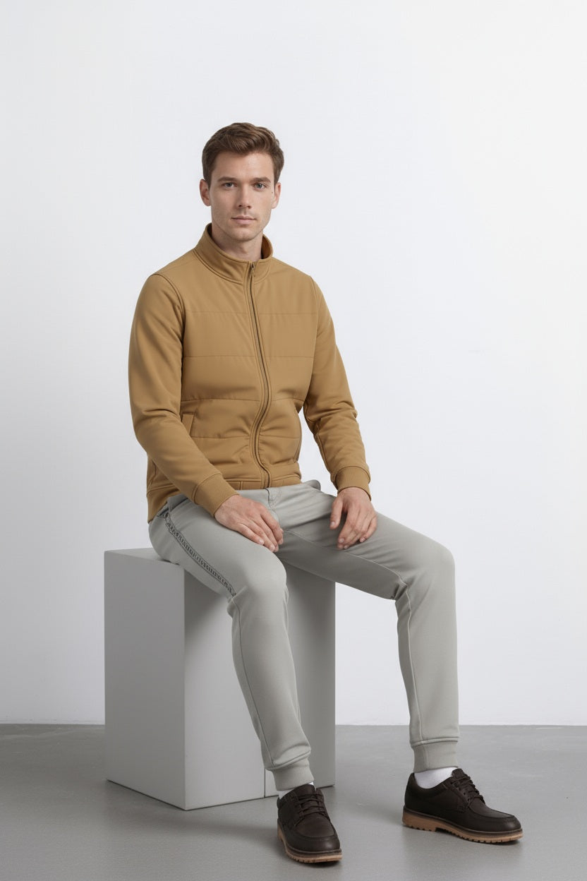 Men Colourblocked Sweatshirt
