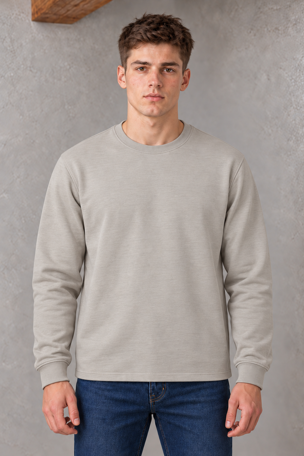 Men’s Mastic Regular Fit Lightweight Interlock Sweatshirt